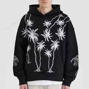 Sudadera con capucha para hombre personalizada Vintage SunFade Look Custom Screen Printed Logo Hoodie para la venta - Product Image 1