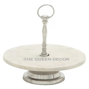Soporte de pastel de madera hecho a mano para exhibición de postres Soporte de pastel de madera rústica para bodas y fiestas Madera natural - Product Image 5