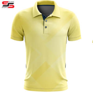 Vente en gros de polos grande taille de haute qualité avec logo personnalisé pour hommes chemise de golf uniforme par sublimation pour garçons t-shirts polo - Product Image 3