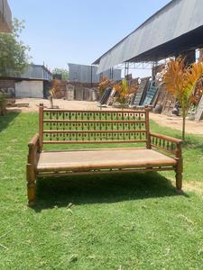 Chaise de décoration de meubles de maison de banc de jardin en bois durable de style moderne pour l'usage extérieur de centre commercial de parc disponible au prix promotionnel - Product Image 4