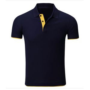 <b>Men's</b> Casual Loose Lapel for Polo Shirt 100% Cotton Oversized <b>Long</b> Length Breathable Gym <b>TShirts</b> with 3D Washed Solid Pattern - Product Image 3