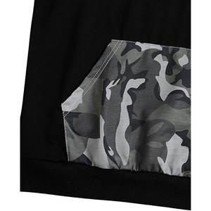 เสื้อฮู้ดดี้ผู้ชายผ้าฟลีซเนื้อนุ่มคุณภาพสูง ผ้าฝ้าย 100% เสื้อฮู้ดดี้สำหรับล่าสัตว์ สีตัดกันแบบกำหนดเอง ชุดลำลอง เป็นมิตรกับสิ่งแวดล้อม สำหรับฤดูหนาว - Product Image 5