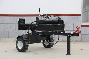 <span class=keywords><strong>Fendeuse</strong></span> de bois <span class=keywords><strong>hydraulique</strong></span> électrique de 50 <span class=keywords><strong>tonnes</strong></span> Coupe-bûches de bois de type horizontal Machine de fendage de bois à moteur diesel - Product Image 2
