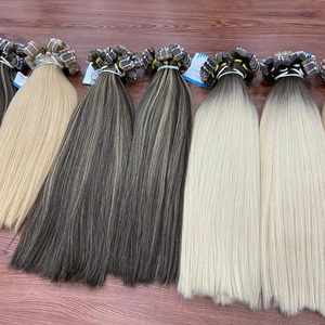 Precio de fábrica Cinta de color en extensiones de cabello Cabello humano Remy vietnamita Cinta dibujada doble Cabello - Product Image 5