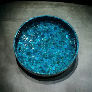 Soporte para Postres de Concha Capiz con Incrustaciones de Madreperla, Hecho a Mano, Tamaño y Color Personalizables, Marca DHT HANDICRAFT para Ramadán, Venta al por Mayor de Fábrica - Product Image 3