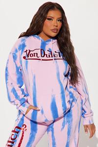 OEM <b>Tie</b> <b>Dye</b> design custom logo silk screen printed fleece <b>hoodie</b> for women premium quality cotton fleece <b>hoodie</b> - Product Image 3