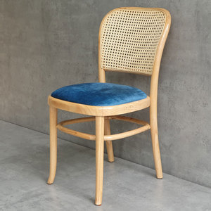 Contemporary <b>Dining</b> <b>Chair</b> with Pu Leather Upholstery and Mesh Wooden Frame - Product Image 2