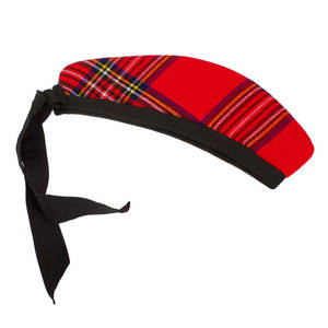 Hackles Wool Piper Hats Glengarry Caps Venta al por mayor Nueva moda Black Pure Wool Piper Caps Sombreros Glengarry Caps - Product Image 4