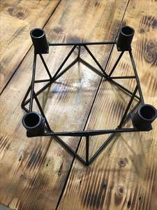 Candelabro redondo de 8 brazos de estilo europeo, candelabro de lujo para boda y decoración del hogar, candelabro terminado - Product Image 3