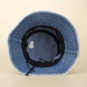Summer New Outdoor Denim <b>Bucket</b> <b>Hat</b> Sunshade Protection Hiking Blank <b>Bucket</b> <b>Hat</b> for Men Casual Travel Wear - Product Image 5