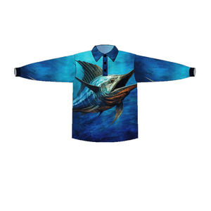 2025 à la mode personnalisé tournois de pêche australiens chemise à manches longues séchage rapide UPF 50 + évacuation de l'humidité respirant 100% Polyester - Product Image 2