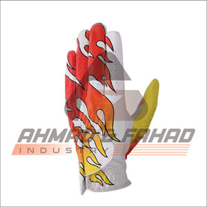 Gants de golf personnalisés avec impression sublimée Gants de golfeur pour services OEM Gants de golf et paume en cuir durable - Product Image 1