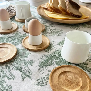 6 Round <b>Teacup</b> Coasters High Quality from Turkiye - Product Image 4