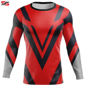 2026 nueva llegada impresión por sublimación Rash Guard mejor alta calidad Rash Guard para hombres precio barato Rash Guard - Product Image 6