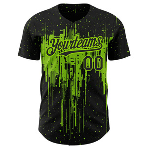 เสื้อเบสบอลแบบสั่งทำ OEM ขายดี พร้อมบริการพิมพ์ลายแบบ Sublimation  ขั้นต่ำในการสั่งซื้อน้อย - Product Image 1