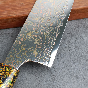 มีดเชฟดามัสกัส PRESTIGE BLADES รุ่นขายดีปี 2025 ด้ามจับสีดำ คมสำหรับหั่นเนื้อ ใช้ได้ทั้งมือซ้ายและขวา ล้างในเครื่องล้างจานได้ ผลิตด้วยมือ - Product Image 6