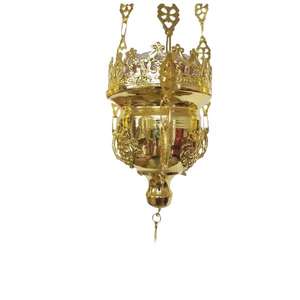 Diseño de grabado Quemador de incienso de latón Vajilla Pantalla Difusor de fragancia 100% Iglesia de latón hecha a mano - Product Image 2