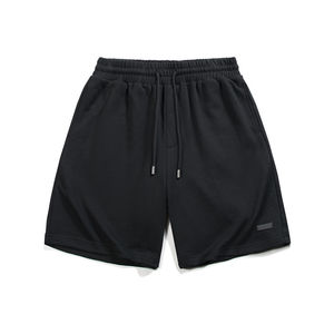 กางเกงขาสั้นจ็อกเกอร์ผู้ชายดีไซน์ล่าสุด ผ้าฝ้ายแท้ 100% เอวยางยืด มีเชือกผูก กระเป๋าสามช่อง กางเกงกีฬา - Product Image 2