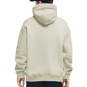 Sweat à capuche personnalisé de qualité supérieure pour hommes vêtements lourds Streetwear basics sweat à capuche en coton mélangé pour hommes OEM - Product Image 2