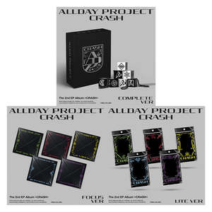 [SET] ALLDAY PROJECT - CRASH มินิอัลบั้มชุดที่ 4 ครบชุด + 5 LITE + 5 FOCU ร้านค้าอย่างเป็นทางการของ KSENDY สำหรับสินค้าเคป๊อป - Product Image 2
