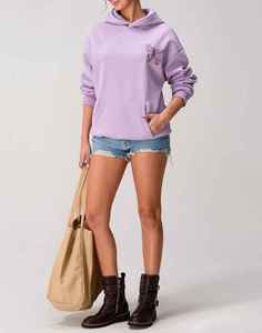 Sudaderas con capucha para mujer Proveedores verificados Moda Streetwear Sudor Capuche Bordado personalizado Sudaderas con capucha de mujer de gran tamaño Sudaderas - Product Image 4