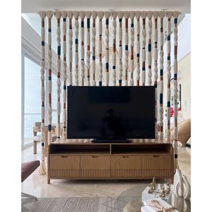 Large Format Bohemian Tapiz Wall Hanging Luxury Decor Abstract Pattern for Living Room Mexican Zacaton Style - Product Image 2