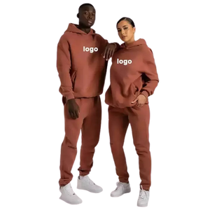 Unisex Custom Wholesale 100% Cotton Jogging Suit Slim Fitted <b>Hoodies</b> for Women and Men <b>Maternity</b> Feature - Product Image 2
