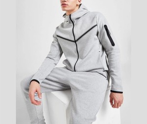 Conjunto Deportivo de Dos Piezas para Hombre, de Primera Calidad, para Gimnasio, Fitness, Entrenamiento, Chándal de Felpa Técnica, Traje para Correr - Product Image 4