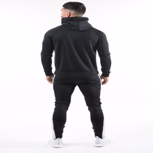 Conjunto Deportivo Informal Unisex Personalizado para Ropa Urbana, Sudadera con Capucha y Pantalones Deportivos de Corte Regular, 100% Algodón - Product Image 2