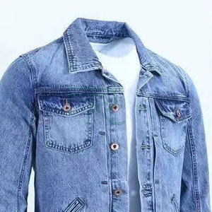 Chaqueta de pana de gran tamaño holgada de moda para hombre primavera ecológica Extra gruesa cálida decoración de botones de algodón añadido polar Casual - Product Image 2
