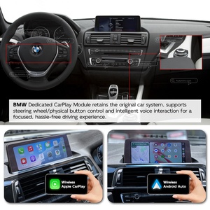 F30 F20ไร้สาย CarPlay Android ออโต้อินเตอร์เฟซสำหรับ BMW CCC CIC NBT EVO F02 F01 F10 F11 E84 E25 E60 F26 F70โมดูลเล่น F71รถยนต์ - Product Image 3