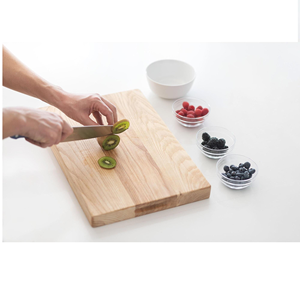 Planche à découper carrée en bois écologique de qualité supérieure, bloc de découpe de cuisine, durable, passe au lave-vaisselle, épaisseur de 3,5 cm par Saniya Handicraft - Product Image 6