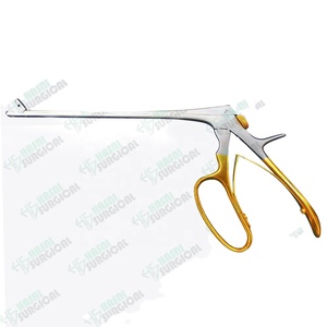 Pinzas de biopsia Tischler de agarre pesado de alta calidad con revestimiento azul y mango de agarre dorado de acero inoxidable de Hasni Surgical - Product Image 1