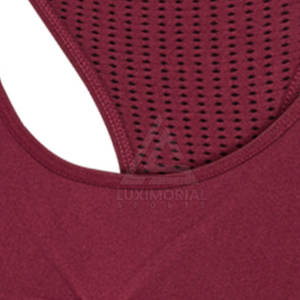 Sujetador de fitness de calidad superior para mujer, sujetador de fitness de poliéster Spandex para mujer, sujetador de fitness sin costuras para mujer - Product Image 6