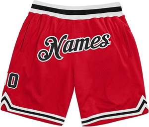 Pantalones cortos de gimnasio personalizados de fabricante 7 pulgadas doble malla sublimación cosida logotipo retro just don Basketball shorts - Product Image 2