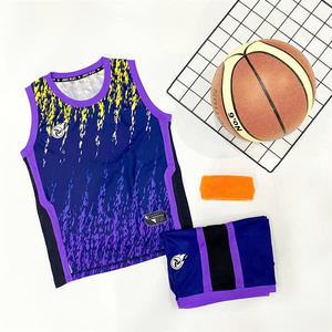 Envío Inmediato, Uniforme Deportivo Unisex de Lujo, Conjuntos de Camisetas de Baloncesto Personalizadas, Tejido Transpirable de Secado Rápido, Absorbente, Suave y Ligero, 100% - Product Image 4