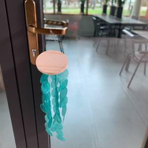 Hermoso tapiz de retazos para colgar en la pared, arte textil de madera hecho a mano multicolor para pedidos de decoración del hogar a granel - Product Image 4
