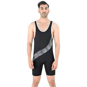 Singlet de lutte pour homme respirant, personnalisé, en coton tricoté décontracté/fibre de bambou, durable, à bas prix - Product Image 6