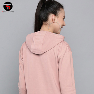 Sweat à capuche d'équitation personnalisé de haute qualité pour femmes style pull avec coupe ample et impression de lettres vêtements d'hiver à bas prix - Product Image 2