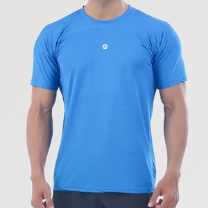 Hommes Gym Fitness 2025 T-Shirt personnalisé OEM ODM Service demi-manches chemises Sublimation couleur unie - Product Image 5