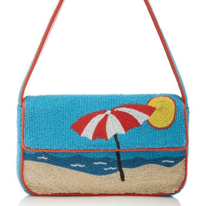 Bolso de mano de diseñador con cuentas hecho a mano de estilo indio de color amarillo, estilo bohemio, compras nocturnas de glowin fashion - Product Image 4