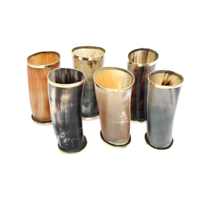 Corne à vin viking de haute qualité, mug en corne de couleur naturelle blanche, mug à bière décoratif, verre à boire en corne viking - Product Image 6