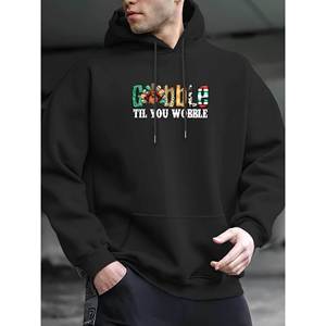 Pull-over de loisirs d'automne/hiver pour hommes, tricots et sweatshirts standard d'une couleur fabriqués en Chine - Product Image 1