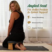 Banc de méditation Offre Spéciale tabouret de méditation ergonomique pliable banc de prière robuste pour la méditation et la relaxation