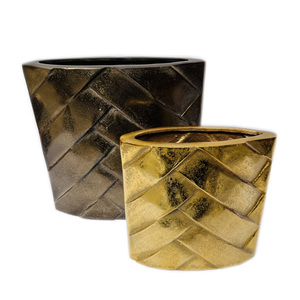 Jarrón de Flores de Aluminio Atiqco, Diseño Feng Shui para Decoración de Mesa de Pascua, Decoración Elegante para el Hogar u Oficina - Product Image 3