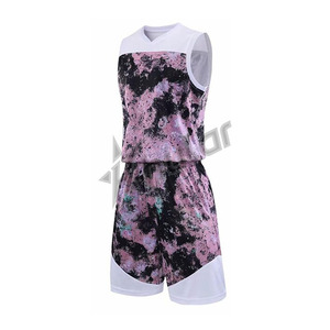 Colección de verano 2025, camisetas de equipo de baloncesto con logotipo personalizado, conjunto de uniforme de malla de secado rápido de poliéster 100%, opciones de talla grande-venta al por mayor - Product Image 5