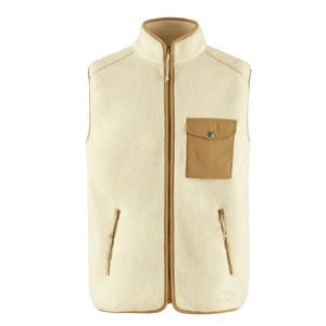 Gilet en molleton doux pour hommes Gilets de vêtements d'extérieur légers à fermeture éclair complète Polaire douce Gilet d'hiver chaud sans manches pour la randonnée Golf - Product Image 1
