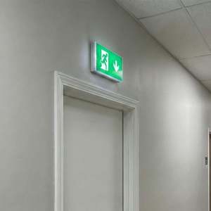 Single-Sided SL Series Exit Directional Luminaire 30 X 318 X 140 mm 220V Outdoor Emergency Sign <b>Light</b> with SMD IP65 - Product Image 4