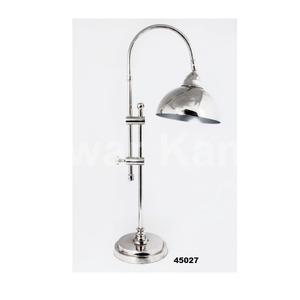 Lámpara de mesa de aluminio de Venta caliente lámpara de plata decorativa para el hogar sala de estar comedor y decoración de oficina - Product Image 1