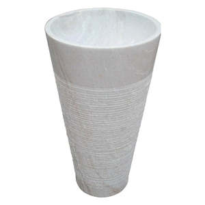 Lavabo Triton White Pedestal Stone de ECM-Tipo de producto premium - Product Image 1